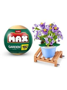 Zuru Max Garden Potted Flowers Collection Building Brick Capsule- 192 Pieces GYP